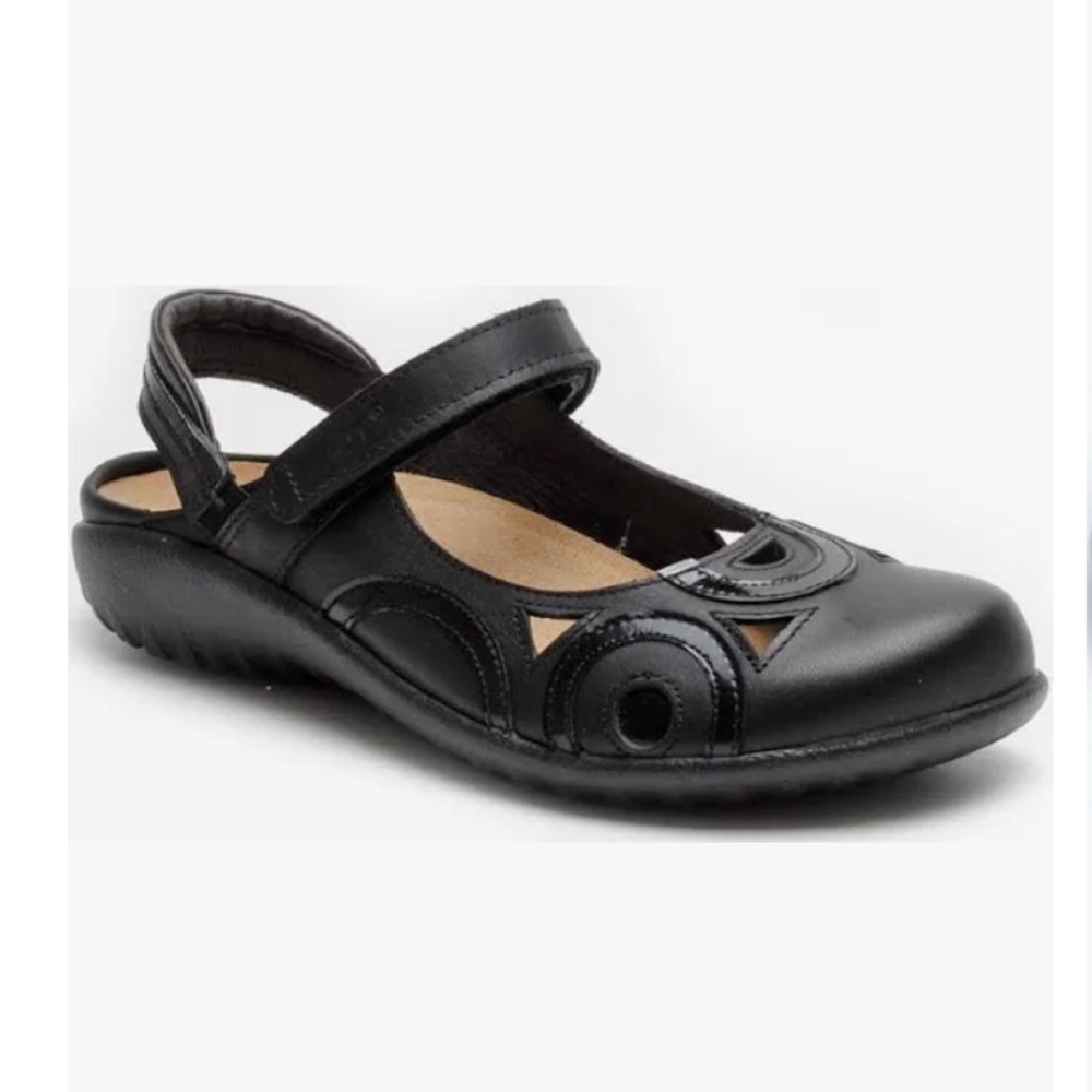 *SOLD*NAOT Rongo Women's Black Leather Shoes sz40